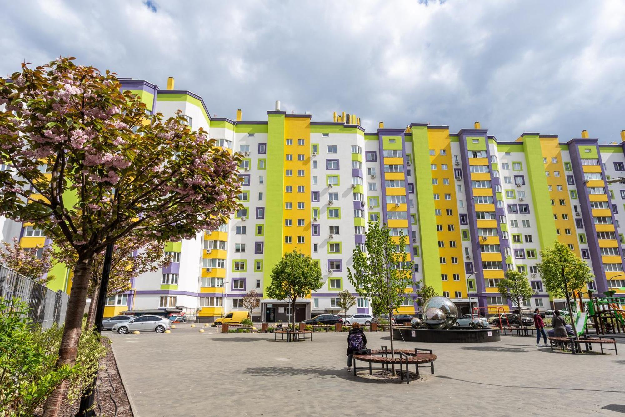 0238 Жк Щасливий Біля Кільцевоі Сучасна Нова Квартира Kiev Exteriör bild